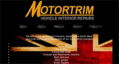 Desktop Screenshot of motortrim.co.uk